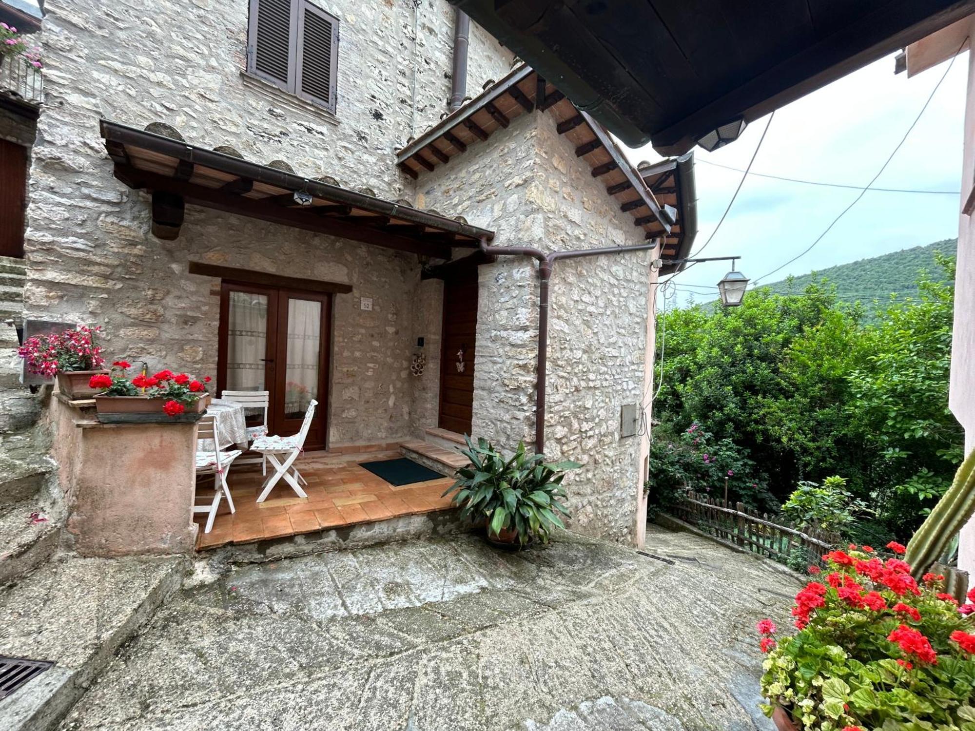 Appartamento Storico A Valle San Martino Di Spoleto Exteriör bild